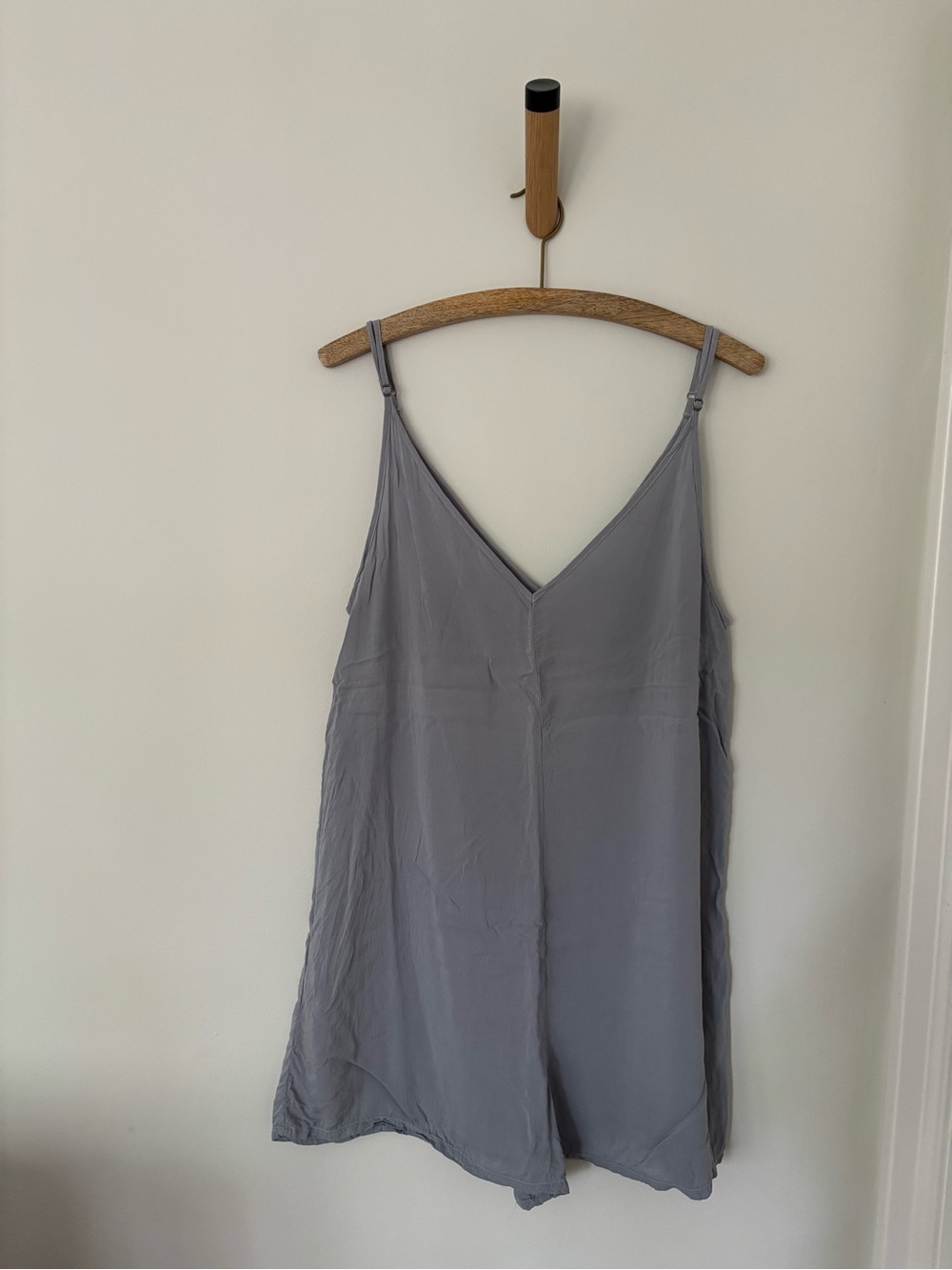 LACAUSA Grey-blue Romper